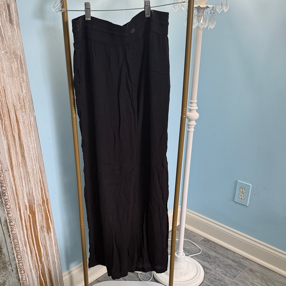 Prana Charcoal Textured Fabric